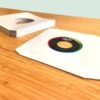 7 Inch Record Paper Inner Sleeve - Cut Corners - White