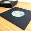 7 Inch Record Paper Inner Sleeves - Polylined - With Hole - Black