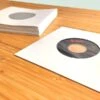7 Inch Record Paper Inner Sleeves - Polylined - With Hole - White