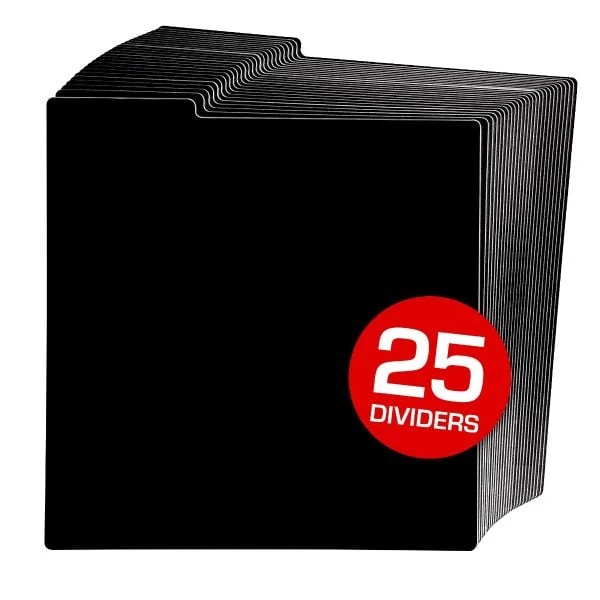 12" Record Divider - Black 5 12" Record Divider - Black - Image 5