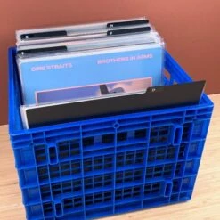 12" Record Divider - Black 12 12" Record Divider - Black -Bcwsupplies Sales Store 1 rd12 blk crate 2000px