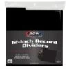 12" Record Divider - Black