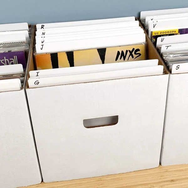 12" Record Divider - Medium - White 2 12" Record Divider - Medium - White - Image 2