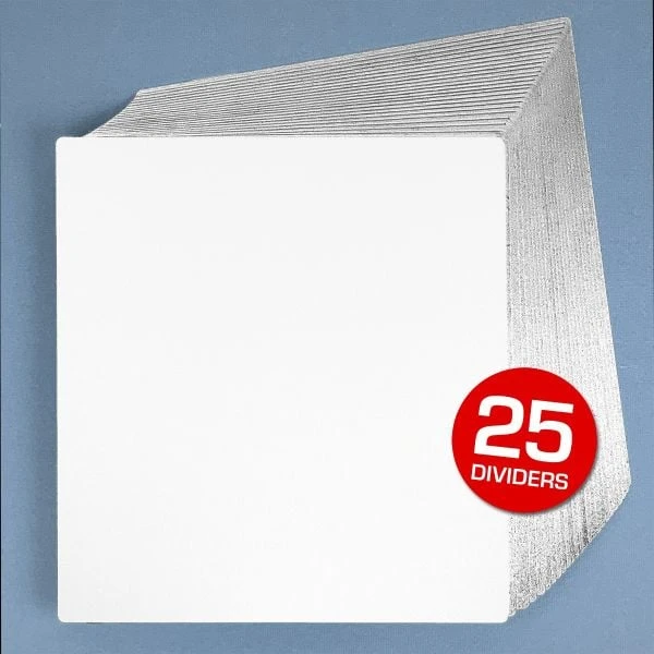12" Record Divider - Medium - White 4 12" Record Divider - Medium - White - Image 4