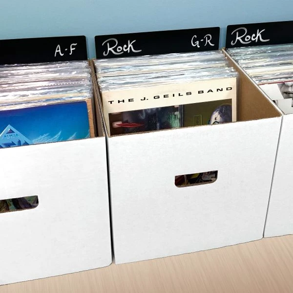 12" Record Divider - Tall - Black 4 12" Record Divider - Tall - Black - Image 4