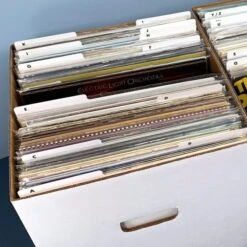 12" Record Dividers - White -Bcwsupplies Sales Store 1 rd12 whi in bx 33rpm 1