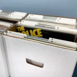 12" Record Dividers - White -Bcwsupplies Sales Store 1 rd12 whi in bx 33rpm 2