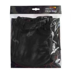 Spectrum Large Dice Bag - Black -Bcwsupplies Sales Store 1 rpg db blk 1 pkg 1