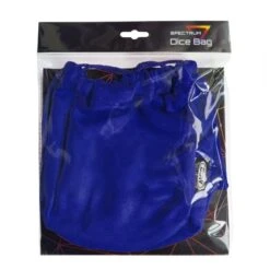 Spectrum Large Dice Bag - Blue 5 Spectrum Large Dice Bag - Blue -Bcwsupplies Sales Store 1 rpg db blu 1 pkg 1