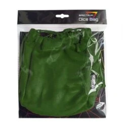 Spectrum Large Dice Bag - Green 5 Spectrum Large Dice Bag - Green -Bcwsupplies Sales Store 1 rpg db grn 1 pkg 1