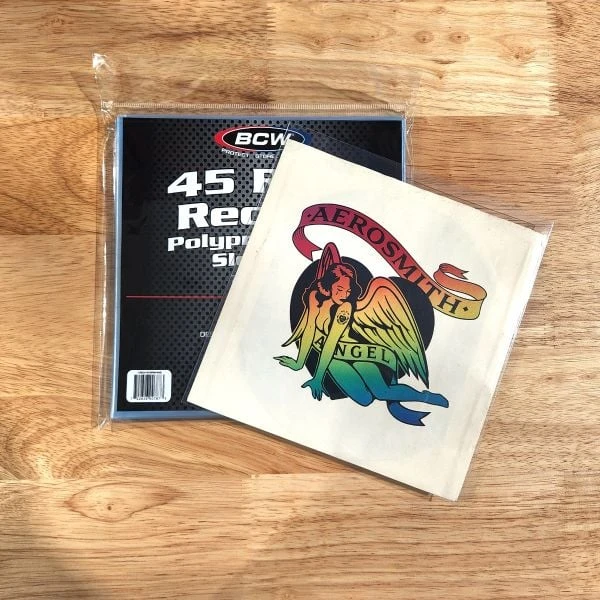 45 RPM Record Sleeves - 4 MIL 2 45 RPM Record Sleeves - 4 MIL - Image 2