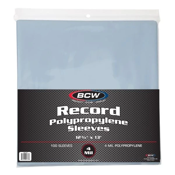 33 RPM Record Sleeves - 4 MIL 2 33 RPM Record Sleeves - 4 MIL - Image 2