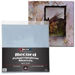 33 RPM Record Sleeves - 4 MIL 5 33 RPM Record Sleeves - 4 MIL -Bcwsupplies Sales Store 1 rslv 4ml 2 group 1 1