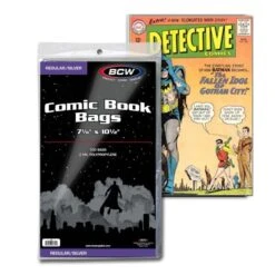 Silver/Regular Comic Bags 7 Silver/Regular Comic Bags -Bcwsupplies Sales Store 1 sil 2