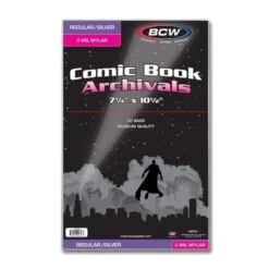 Silver/Regular Comic Mylar Archivals - 2 MIL 7 Silver/Regular Comic Mylar Archivals - 2 MIL -Bcwsupplies Sales Store 1 sil m2 1 1