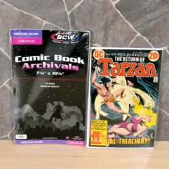 Silver/Regular Comic Mylar Archivals - 2 MIL 9 Silver/Regular Comic Mylar Archivals - 2 MIL -Bcwsupplies Sales Store 1 sil m2 5 tarzan