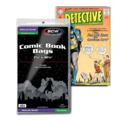 Resealable Silver/Regular Comic Bags 8 Resealable Silver/Regular Comic Bags -Bcwsupplies Sales Store 1 sil r 2