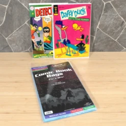 Resealable Silver/Regular Comic Bags - Thick 13 Resealable Silver/Regular Comic Bags - Thick -Bcwsupplies Sales Store 1 sil r thick 6 dafftyduck batman