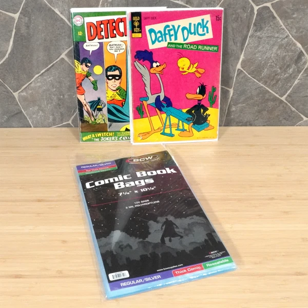 Resealable Silver/Regular Comic Bags - Thick 7 Resealable Silver/Regular Comic Bags - Thick - Image 7