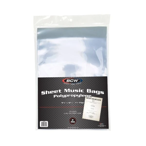 Sheet Music Bags 1 Sheet Music Bags