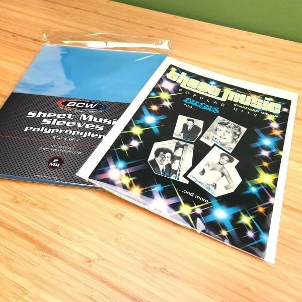 Sheet Music Sleeves 2 Sheet Music Sleeves - Image 2