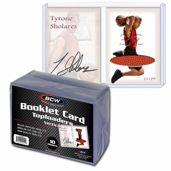 Booklet Card (Vertical) Topload Holder 1 Booklet Card (Vertical) Topload Holder