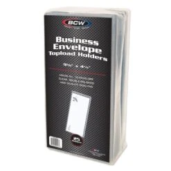 Business Envelope #10 Topload Holder 5 Business Envelope #10 Topload Holder -Bcwsupplies Sales Store 1 tlch be10 pkgandsingle 2