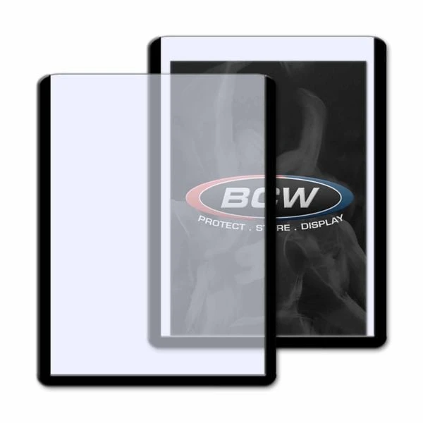 3x4 Topload Card Holder - Black Border 2 3x4 Topload Card Holder - Black Border - Image 2