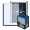3x4 Topload Card Holder - Blue Border