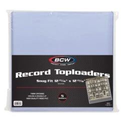 33 RPM Record Topload Holder Snug Fit - 11MM