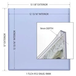 33 RPM Record Topload Holder - Snug Fit - 9MM 19 33 RPM Record Topload Holder - Snug Fit - 9MM -Bcwsupplies Sales Store 1 tlch r12 snug 9mm 9 info