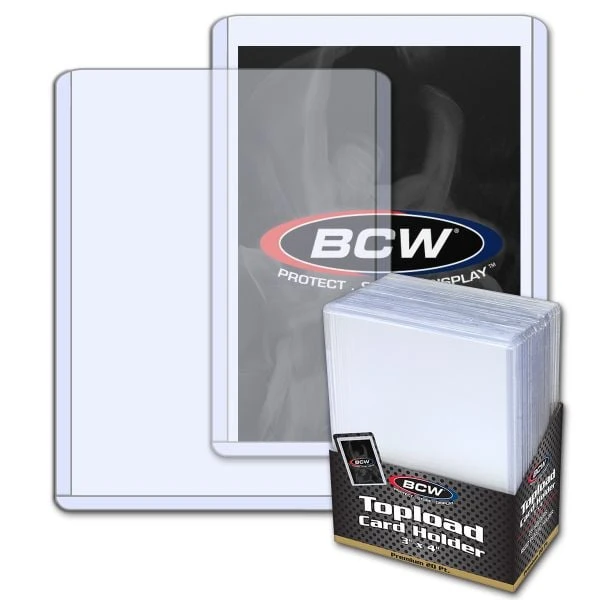 3x4 Topload Card Holder - Premium 1 3x4 Topload Card Holder - Premium