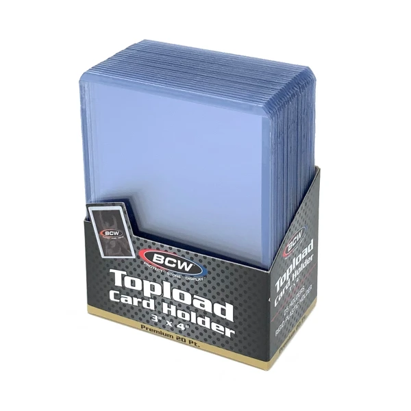 3x4 Topload Card Holder - Premium 2 3x4 Topload Card Holder - Premium - Image 2