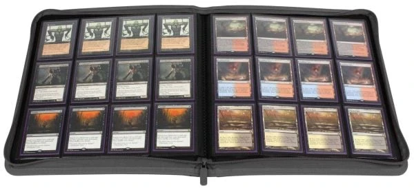 Z-Folio 12-Pocket LX Album - Gray 1 Z-Folio 12-Pocket LX Album - Gray