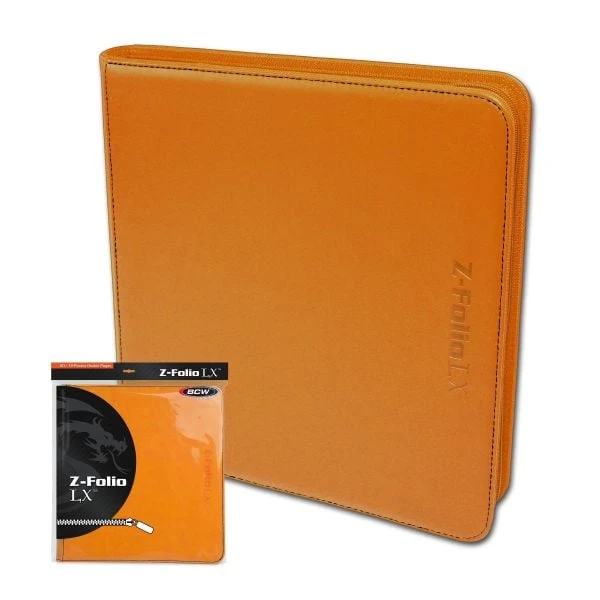 Z-Folio 12-Pocket LX Album - Orange 2 Z-Folio 12-Pocket LX Album - Orange - Image 2