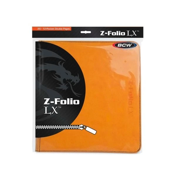 Z-Folio 12-Pocket LX Album - Orange 3 Z-Folio 12-Pocket LX Album - Orange - Image 3