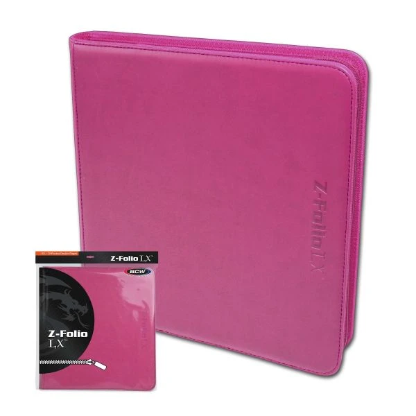 Z-Folio 12-Pocket LX Album - Pink 2 Z-Folio 12-Pocket LX Album - Pink - Image 2