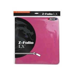 Z-Folio 12-Pocket LX Album - Pink 5 Z-Folio 12-Pocket LX Album - Pink -Bcwsupplies Sales Store 1 zf12lx pnk 2 packaging 1