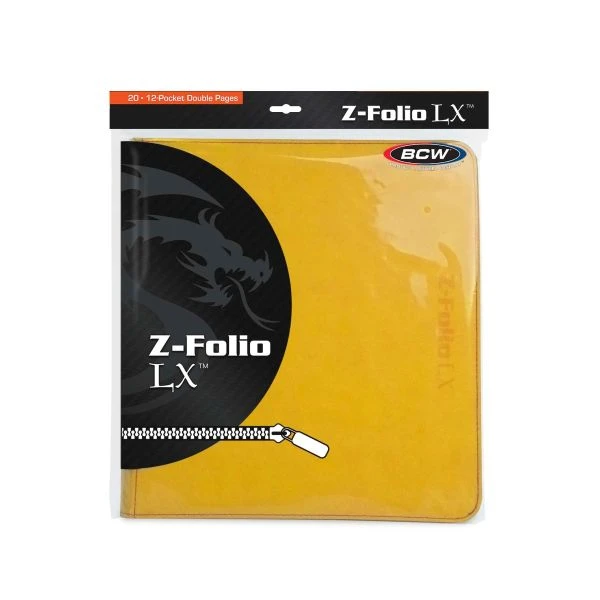 Z-Folio 12-Pocket LX Album - Yellow 3 Z-Folio 12-Pocket LX Album - Yellow - Image 3