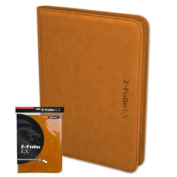 Z-Folio 9-Pocket LX Album - Orange 1 Z-Folio 9-Pocket LX Album - Orange