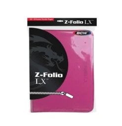 Z-Folio 9-Pocket LX Album - Pink 5 Z-Folio 9-Pocket LX Album - Pink -Bcwsupplies Sales Store 1 zf9lx pnk 2 packaging