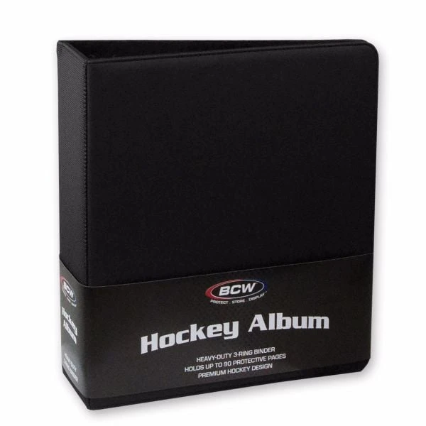 3 In. Album - Hockey Collectors Album - Premium Black 2 3 In. Album - Hockey Collectors Album - Premium Black - Image 2